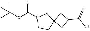 6-Boc-6-Aza-spiro[3.4]octane-2-carboxylic acid Structural