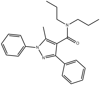 1,3-Diphenyl-N,N-dipropyl-5-methyl-1H-pyrazole-4-carboxamide