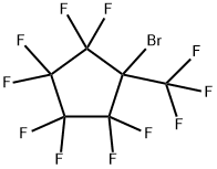 1-BROMOOCTAFLUORO-1-(TRIFLUOROMETHYL)CYCLOPENTANE Structural