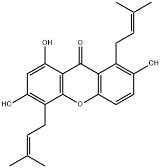 Gerontoxanthone H Structural