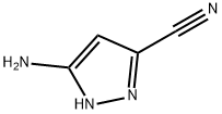 1H-Pyrazole-3-carbonitrile,5-amino-(9CI) Structural