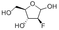 2-DEOXY-2-FLUORO-D-ARABINOFURANOSE Structural