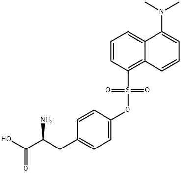 O-DANSYL-L-TYROSINE FREE ACID Structural