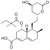 6Carboxy Simvastatin Structural