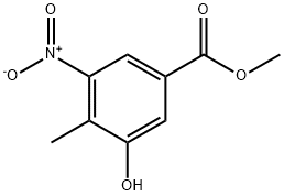 3-Hydroxy-4-methyl-5-nitrobenzoic acid methyl ester