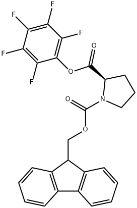 FMOC-PRO-OPFP Structural