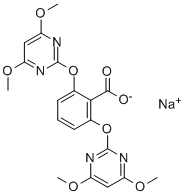 Bispyribac-sodium Structural