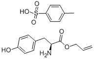 L-TYROSINE ALLYL ESTER P-TOLUENESULFONATE SALT Structural