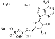 ADENOSINE 5'-DIPHOSPHATE, MONOSODIUM SALT DIHYDRATE, 98 Structural