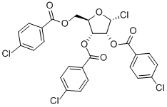 2,3,5-TRI-O-BENZYL-L-ARABINOFURANOSE Structural