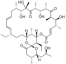 44-homooligomycin B Structural