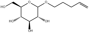 PENT-4-ENYL-D-GLUCOPYRANOSIDE Structural