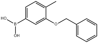 3-(Benzyloxy)-4-methylphenylboronic acid Structural