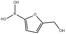 5-(hydroxymethyl)furan-2-ylboronic acid Structural