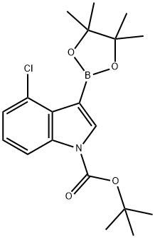 1-BOC-4-chloroindole-3-boronic acid, pinacol ester