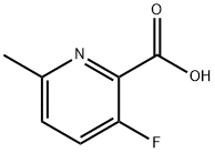 3-Fluoro-6-methylpyridine-2-carboxylic acid Structural