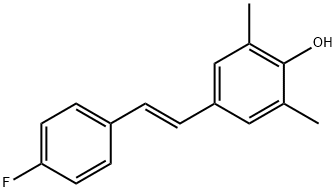 2,6-dimethyl-4-(2-(4-fluorophenyl)ethenyl)phenol