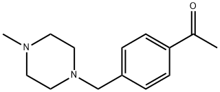 1-[4-(4-METHYL-PIPERAZIN-1-YLMETHYL)-PHENYL]-ETHANONE Structural