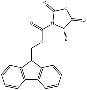 FMOC-ALA-N-CARBOXYANHYDRIDE Structural