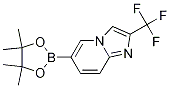 IMidazo[1,2-a]pyridine, 6-(4,4,5,5-tetraMethyl-1,3,2-dioxaborolan-2-yl)-2-(trifluoroMethyl)- Structural