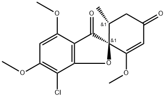 (+)-Griseofulvin Structural