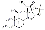 14,15-Dehydro Triamcinolone Acetonide Structural