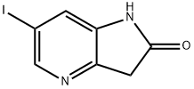 2H-Pyrrolo[3,2-b]pyridin-2-one,1,3-dihydro-6-iodo- Structural