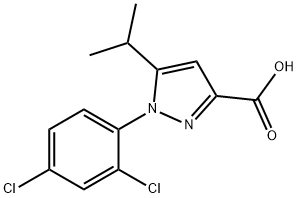 1-(2,4-DICHLORO-PHENYL)-5-ISOPROPYL-1H-PYRAZOLE-3-CARBOXYLIC ACID