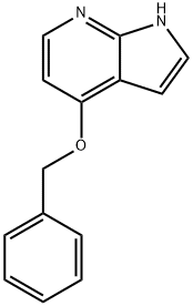 4-Benzyloxy-7-azaindole Structural