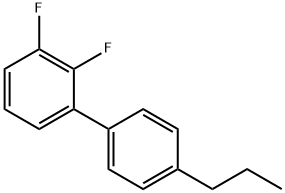 2,3-Difluoro-4'-propyl-1,1'-biphenyl Structural