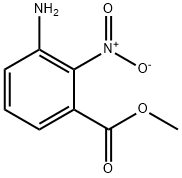 Benzoic acid, 3-aMino-2-nitro-, Methyl ester Structural
