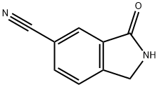 3-oxoisoindoline-5-carbonitrile Structural