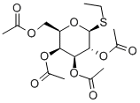 ETHYL 2,3,4,6-TETRA-O-ACETYL-A-D-THIOGALACTOPYRANOSIDE Structural