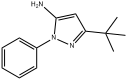 5-TERT-BUTYL-2-PHENYL-2H-PYRAZOL-3-YLAMINE Structural