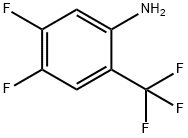 Benzenamine, 4,5-difluoro-2-(trifluoromethyl)- Structural