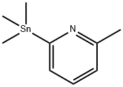 TRIMETHYL-(6-METHYL-2-PYRIDYL)STANNANE Structural
