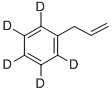 ALLYLBENZENE-2,3,4,5,6-D5 Structural