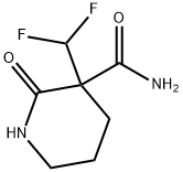 3-Difluromethyl-2-oxo-3-piperdinecarboxamide