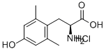 (S)-2',6'-Dimethyltyrosine hydrochloride Structural