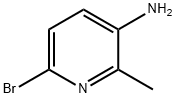 5-Amino-2-bromo-6-picoline Structural Picture