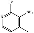 3-Amino-2-bromo-4-picoline Structural