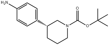 (R)-tert-butyl 3-(4-aMinophenyl)piperidine-1-carboxylate Structural