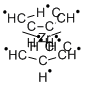 Bis(cyclopentadienyl)dimethylzirconium Structural