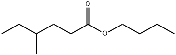 4-METHYL-HEXANOIC ACID BUTYL ESTER Structural