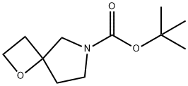 1-oxa-6-azaspiro[3,4]octane-6-carboxylic acid tert-butyl ester Structural