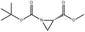 (S)-tert-butyl methyl aziridine-1,2-dicarboxylate Structural