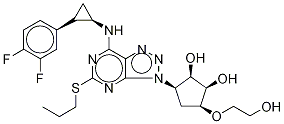 Ticagrelor-d7 Structural