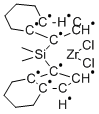 RAC-DIMETHYLSILYLENEBIS(4,5,6,7-TETRAHYDRO-1-INDENYL)ZIRCONIUM(IV) DICHLORIDE Structural