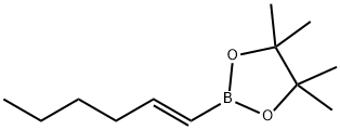 TRANS-1-HEXENYLBORONIC ACID PINACOL EST& Structural