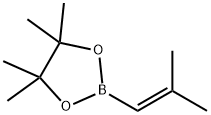 2,2-Dimethylethenylboronic  acid  pinacol  ester Structural Picture